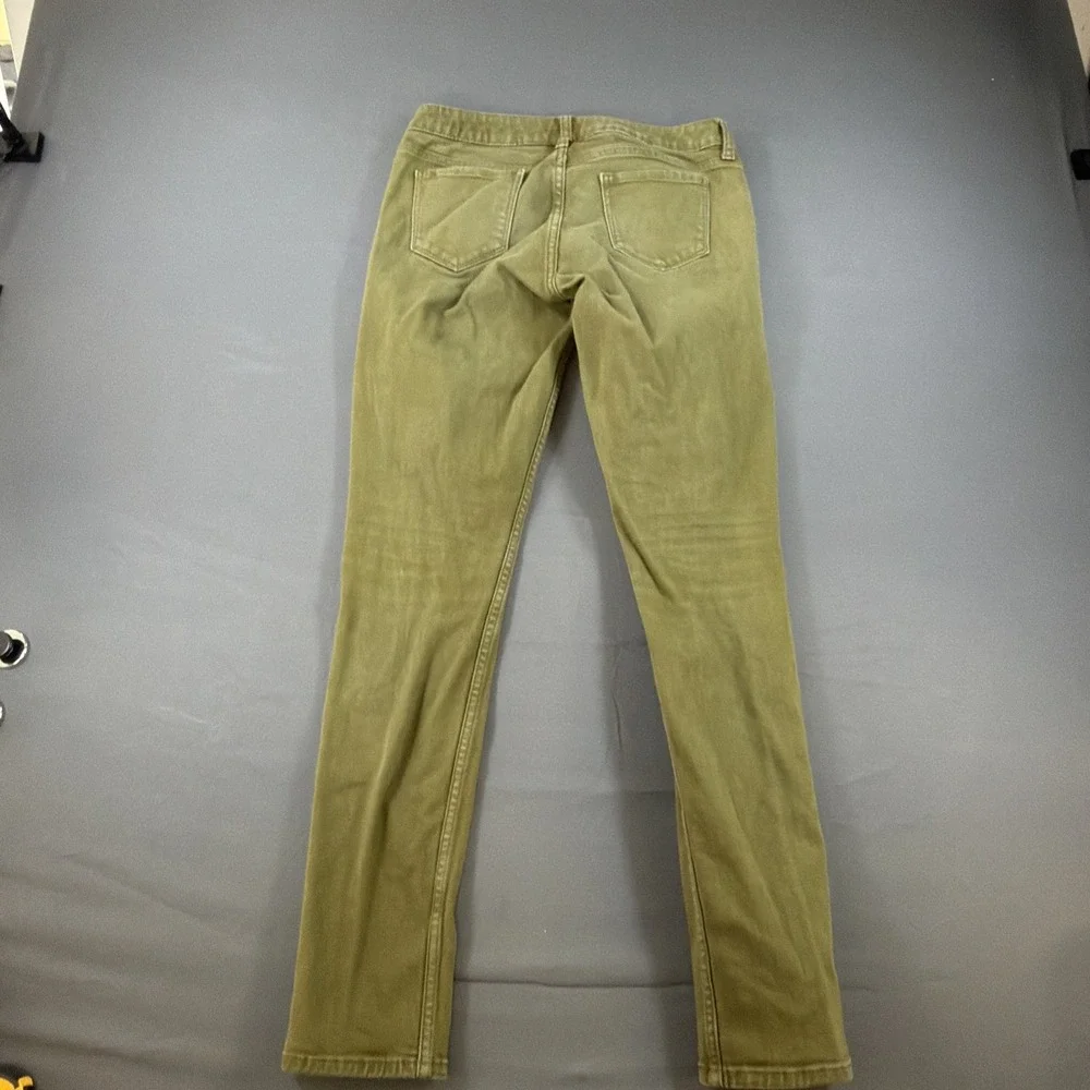 Green Arizona Super Skinny Jeans Size 5